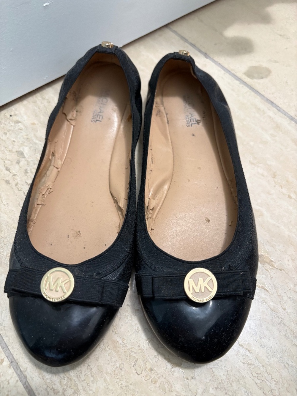 Michael Kors Black Flats